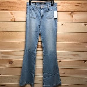 J Brand light wash Demi Flare Bellbottom Jeans 29.5" inseam